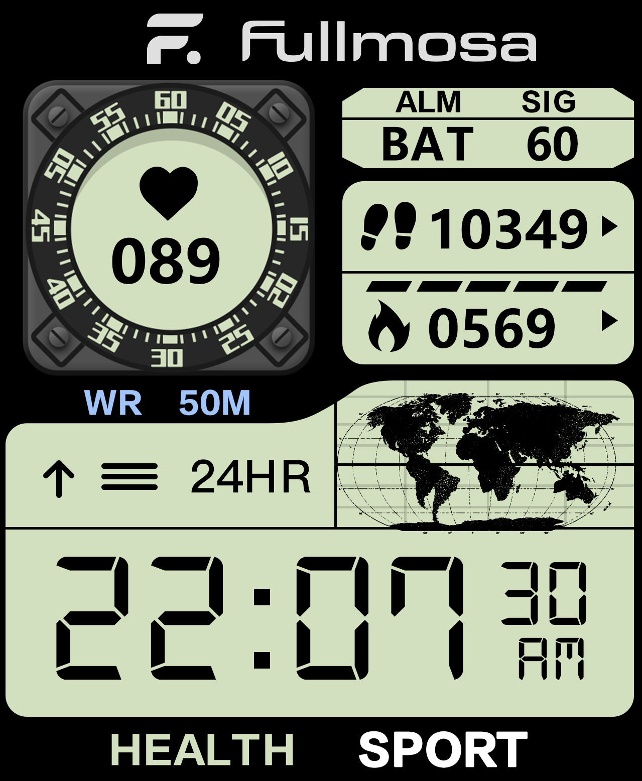 Green Field Army Soul - Apple Watch