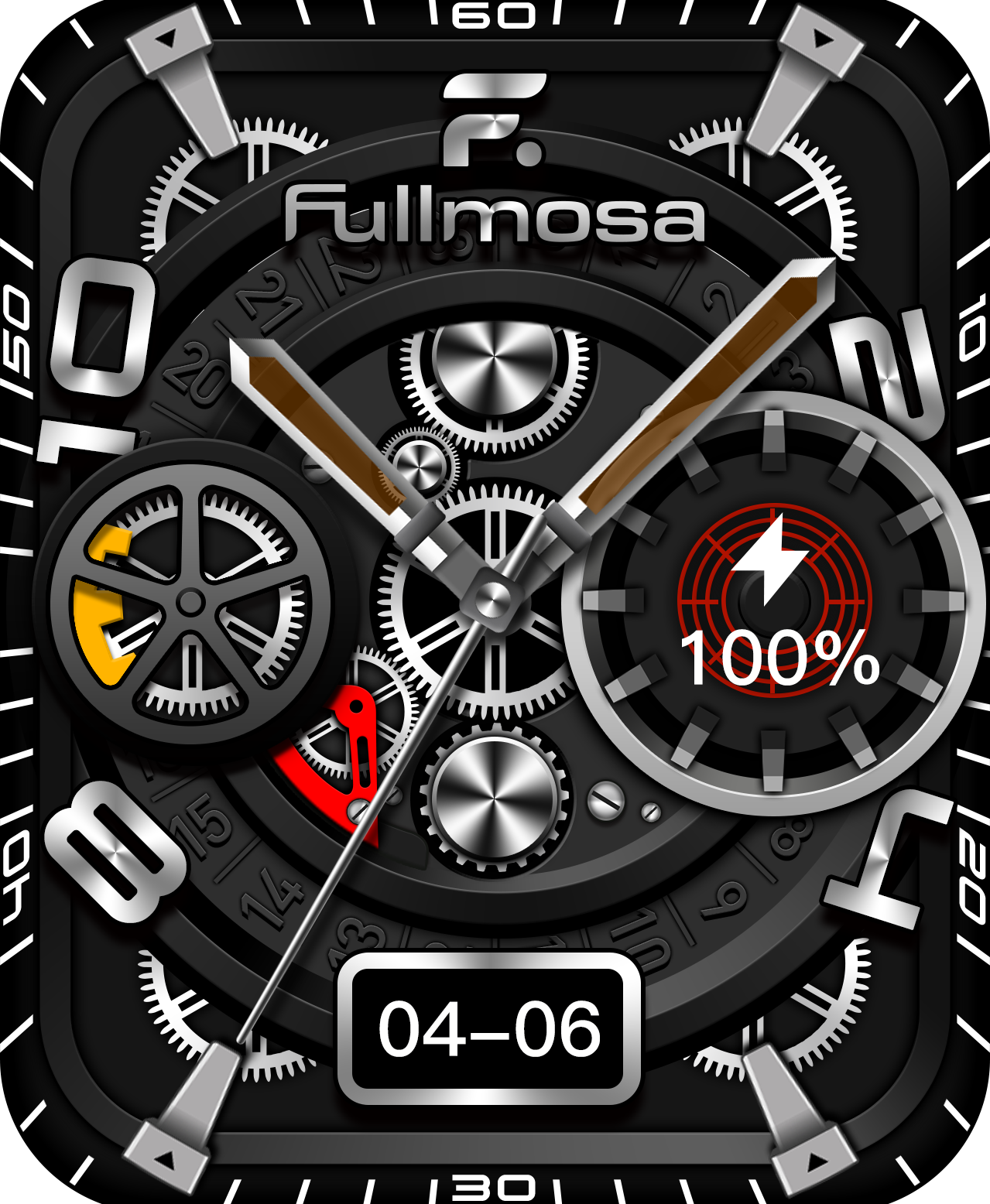 Dominant CEO Steel Edge - Apple Watch